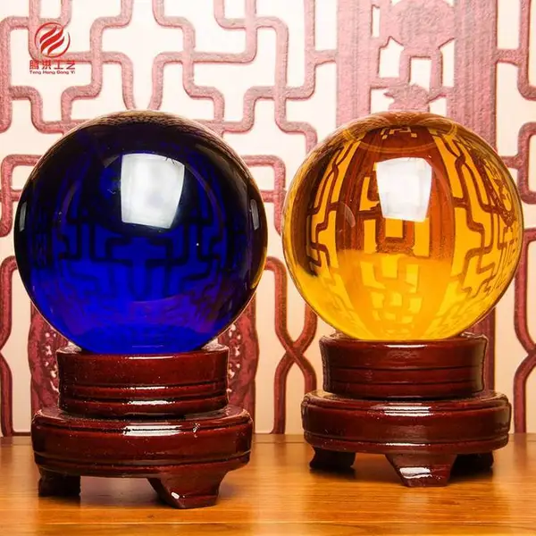 水晶工艺品 大型水晶摆件礼品制作 酒店开业水晶装饰品定做定制