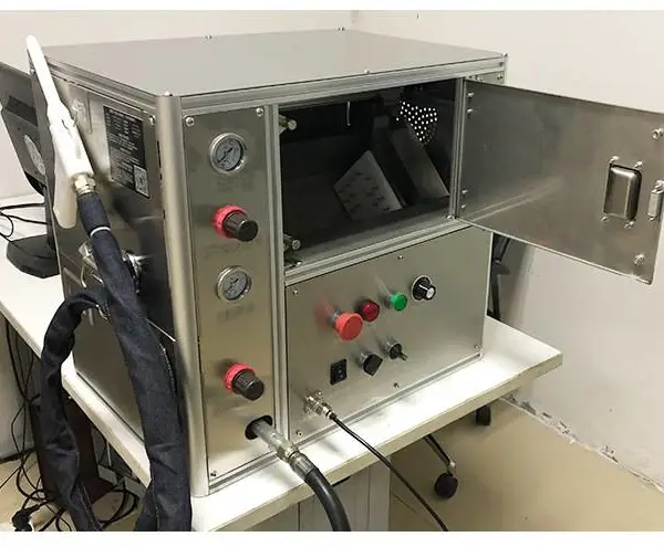 注塑模具清洗厂家电解表面高光压铸洗模水滴胶晶体模具干冰清洗机