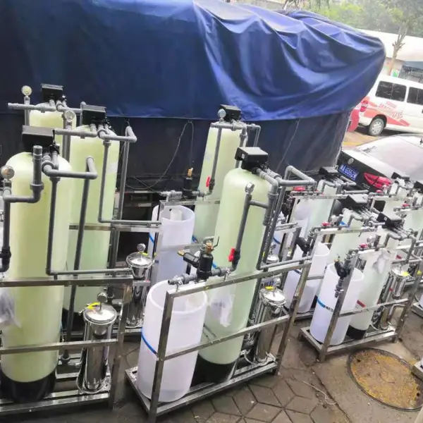 锅炉软化水设备。阴阳离子软化设备原水软化设备
