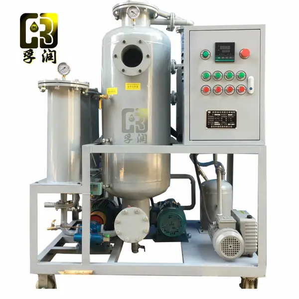 孚润TYA-30型双油泵高粘度齿轮油脱水除杂质滤油机