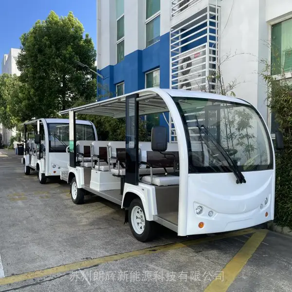 南京校园观光车 14座电瓶学校摆渡车销售