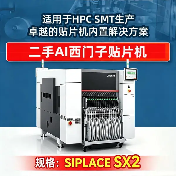 二手AI西门子贴片机 西门子CP20CPP贴装头 PCB板SIPLACESX贴片机