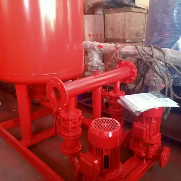 配套消防泵 控制柜一备一用 XBD2.0/26-100L 水泵设备销售***