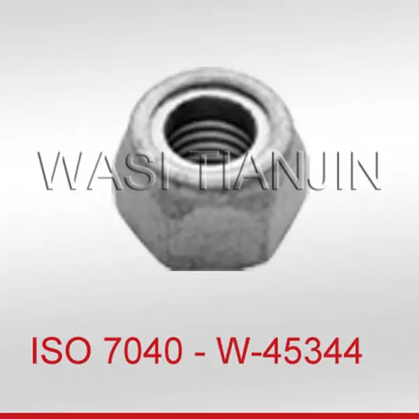 天津万喜尼龙锁紧螺母 高型 ISO7040 DIN982