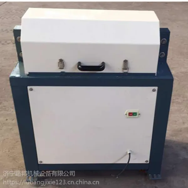 路邦机械 50型双牵引钢管除锈机 多功能钢管表面除锈器
