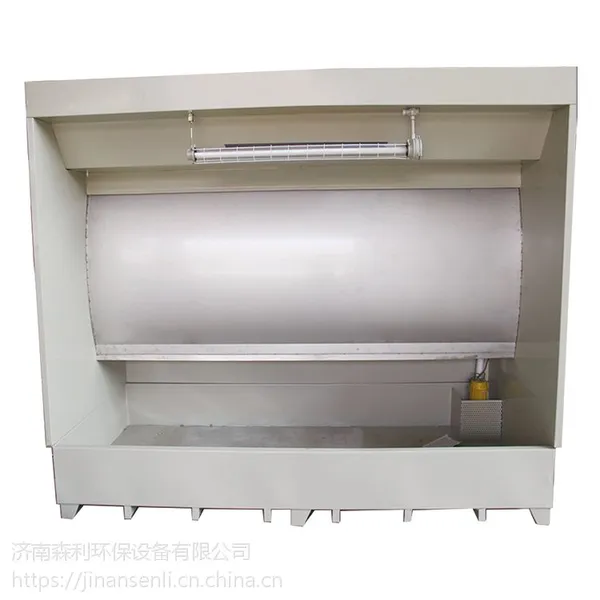 济南森利环保水帘柜除尘台水帘机无泵水幕喷漆机家具烤漆房设备(SLHB)