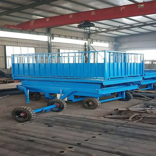 丰都县固定式升降操作台剪叉式定制升高车电动固定剪叉式升降机3吨