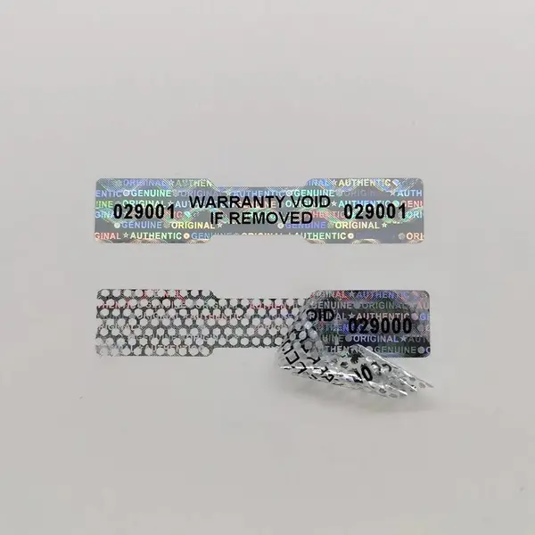 金彩防伪007 汽车配件防伪标签印刷 五金制锁镭射标签 全息激光防伪商标