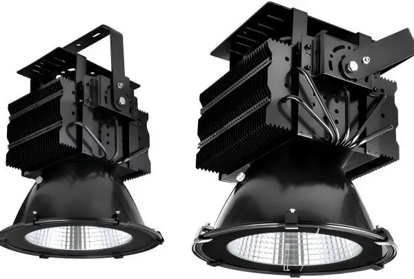 建筑工地灯LED塔吊灯500W800W1000W工地工程照明大范围探照灯直供