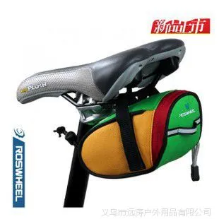 乐炫 自行车尾包 鞍座包 炫彩灵鼠尾包 山地车坐垫包13567 74g