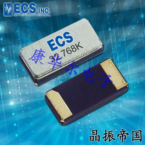 ECS-327-6-34QCS-TR汽车音响晶振 ECX-34Q蓝牙晶体 ECS石英谐振器