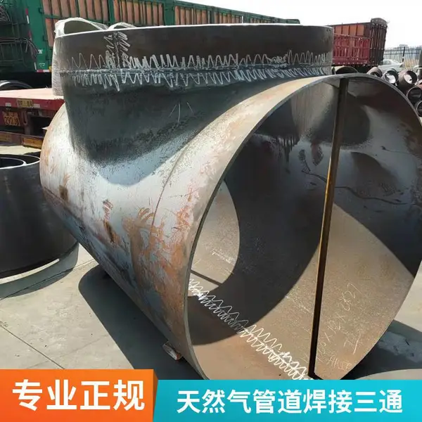 管道三通tpep防腐承插式连接等径异径螺纹式连接热压成形建筑排水