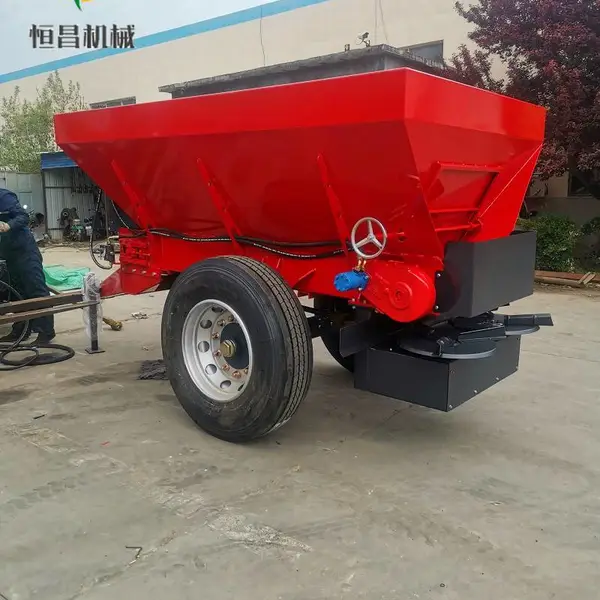 恒昌-鲜粪撒粪车-扬粪机厂家直销 8方撒粪机 化肥撒肥机