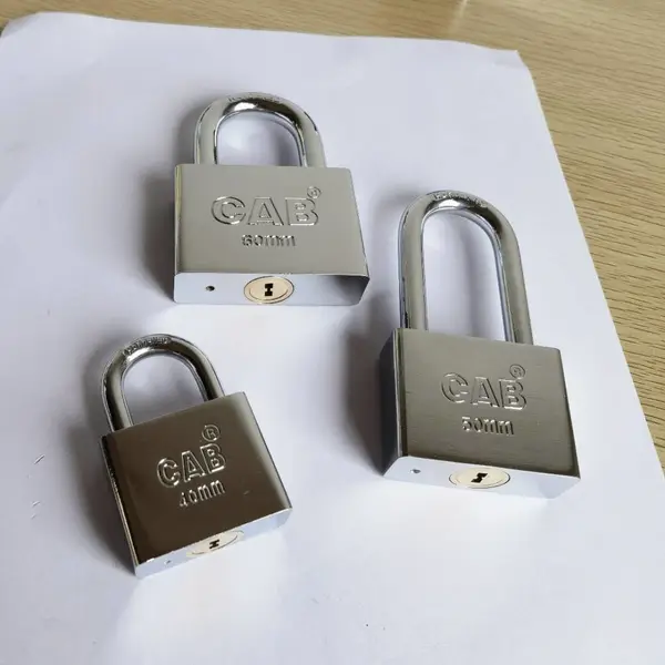 锁梁316不锈钢锁挂锁防水防锈健身房长梁通开仓库家用可定制