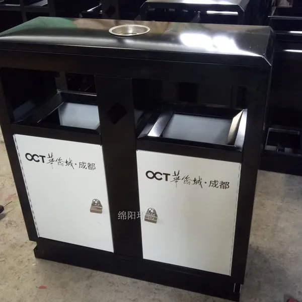 华侨城定制款果皮箱 高端垃圾桶 豪华定制款垃圾箱 全国发货