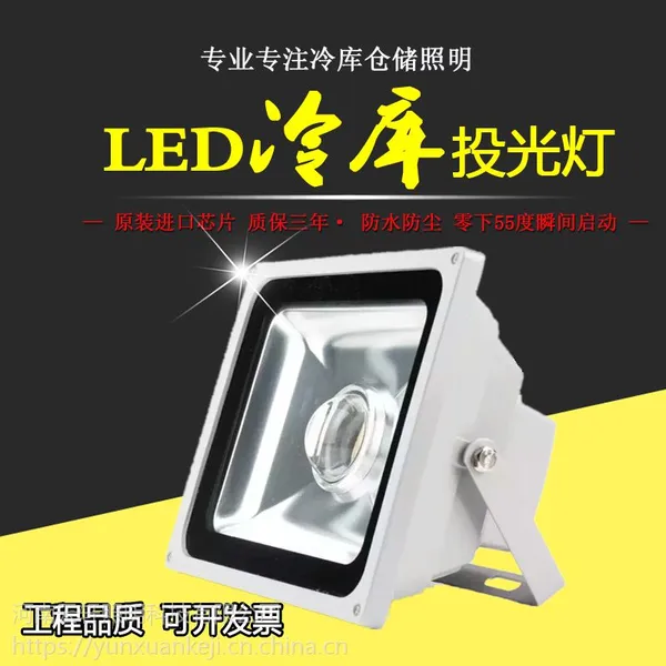 全防水大型冷库专用灯全防水防潮防尘50W高库冷库灯食品厂房灯
