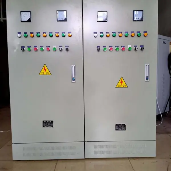 双电源软启动7.5KW一用一备加稳压直启4KW一用一备