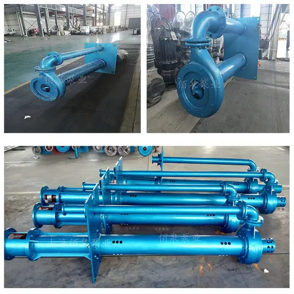 BJL1-5-80液下长轴排沙泵 立式耐磨渣浆泵 长杆长轴清淤泵