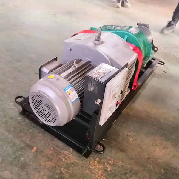 导线铺设输送电缆牵引机3T全自动光缆牵引机小型自动汽油拉缆机