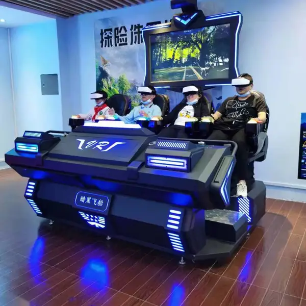 4人暗黑飞船VR- 体验飞行VR- 暗黑飞船vr游戏机设备厂家