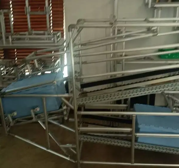 精益管实现车间低成本高效益的生产线