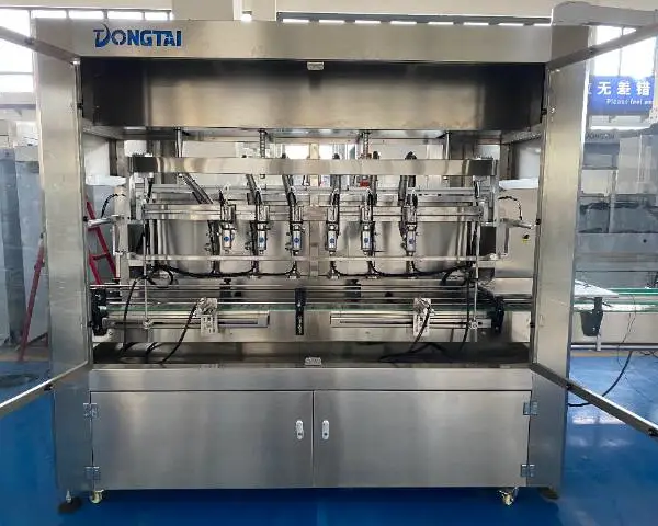 武汉下潜式灌装食用油/油脂灌装机厂家直销 武汉东泰博锐自动化设备供应