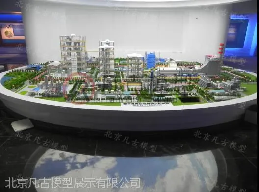 精品上海石油化工模型|炼化流程沙盘订制公司