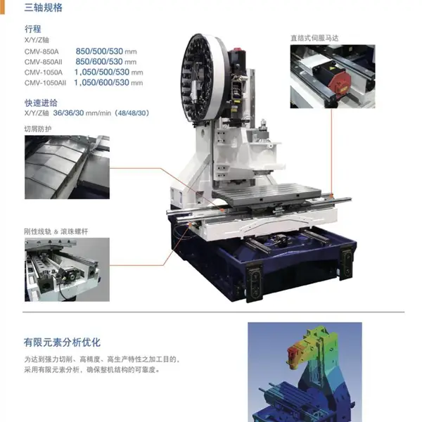 台湾东台精机(重庆办事处)高刚性加工中心