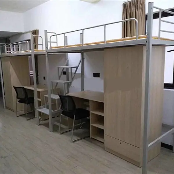 康胜家具9年生产家具公寓床上床下桌办公便捷量大可批支持来图定制
