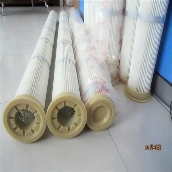 替代布袋除尘滤筒 花板孔130*2500钢厂除尘器改造除尘滤芯厂家