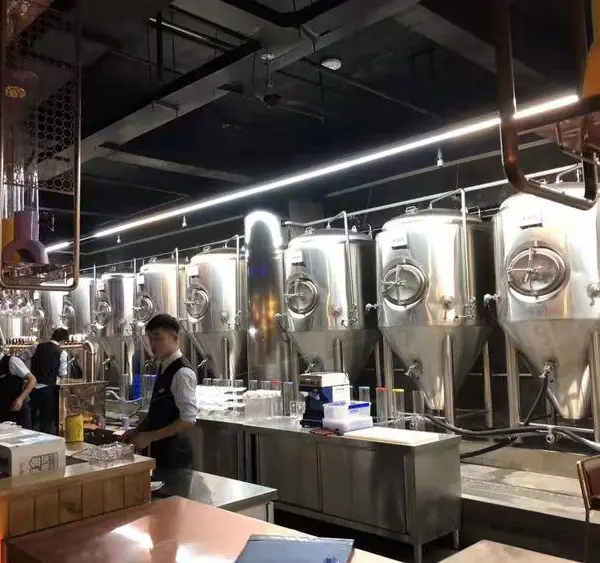 史密力维精酿糖化系统 + 发酵罐全套设备配置