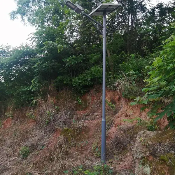 公园小区市电太阳能路灯农村户外道路照明LED大功率工程建设路灯