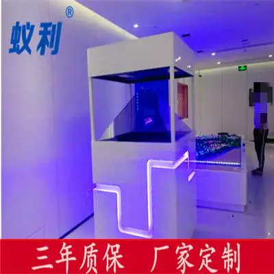 蚁利科技 360度全息展示柜 全息玻璃成影设备 数字文化展厅