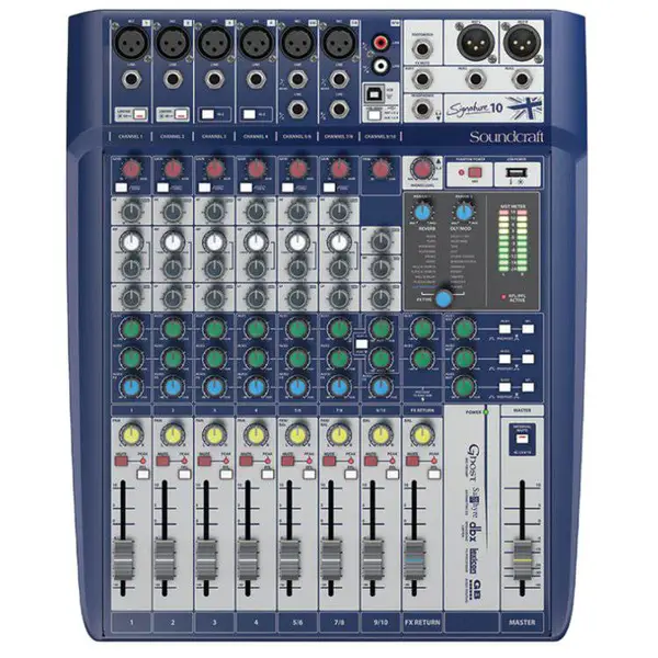 ����Soundcraft Signature 10 С��ģ�����̨ ��LexcionЧ����
