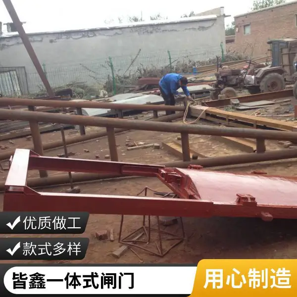 皆鑫不锈钢硬密封手动一体式闸门 水渠水利工程用 加厚材质