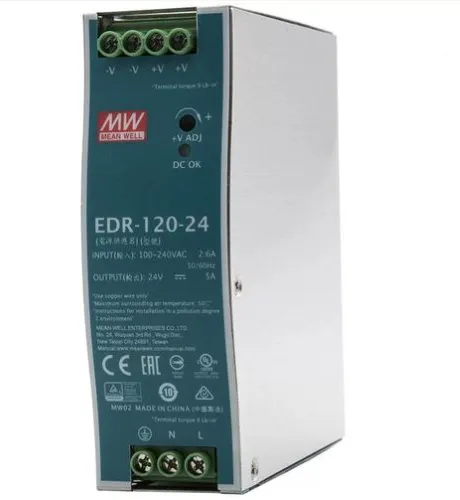 ��γEDR-120-24 ���쿪�ص�Դ24V/*** 120Wֱ����Դ