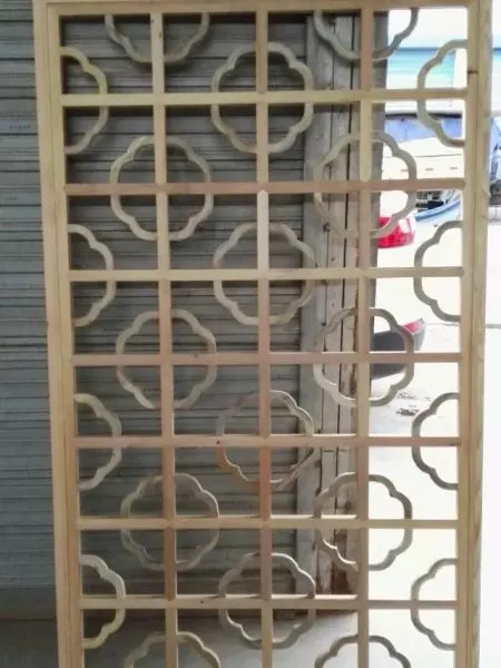 中式家庭装修_实木雕刻花格子_中式花格隔断_花格厂家