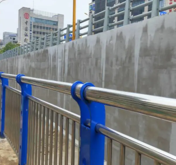 南 京不锈钢复合管护栏 不锈钢河道护栏 景观护栏