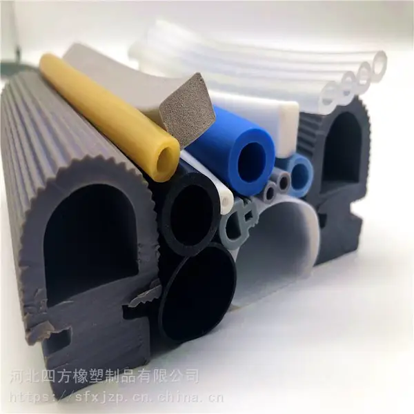 四方厂家供应NBR耐油密封条黑色丁腈橡胶条橡胶防撞软包边条