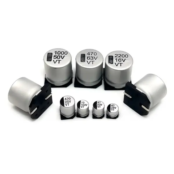 ����VD��Ƭ��������470UF6.3V 10V 16V 25V ��Ƶ���迹ϵ��VD/JVD/VTϵ�е�����������ֱ��