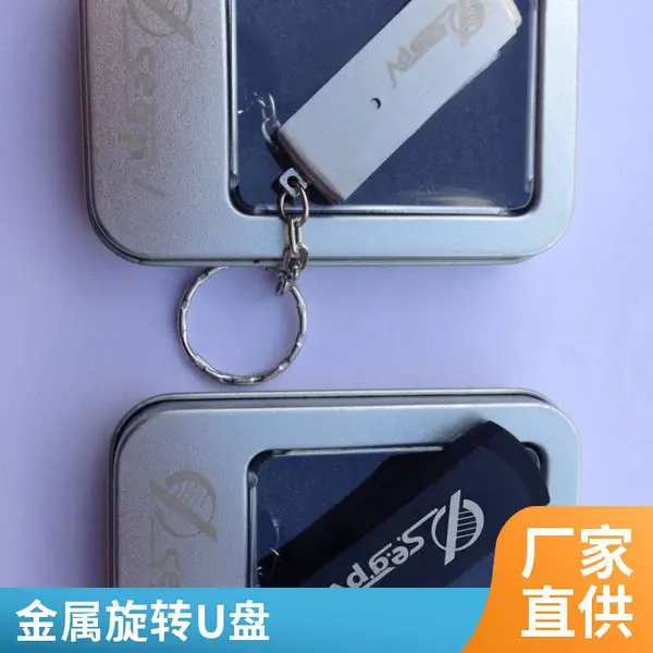 可定做LOGO的金属旋转U盘 礼品U盘批发 铁旋转优盘4g 8G