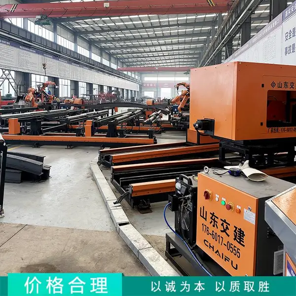 型钢冷弯、焊接、切割机器人 钢拱架生产线视频 机械臂数可选