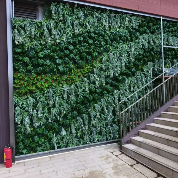 绿达仿真户外植物墙金钱草制作人造绿植工艺品定制垂直绿化承接