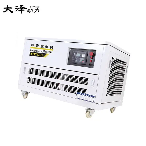 改装车房车电源10KW静音汽油发电机发电稳定