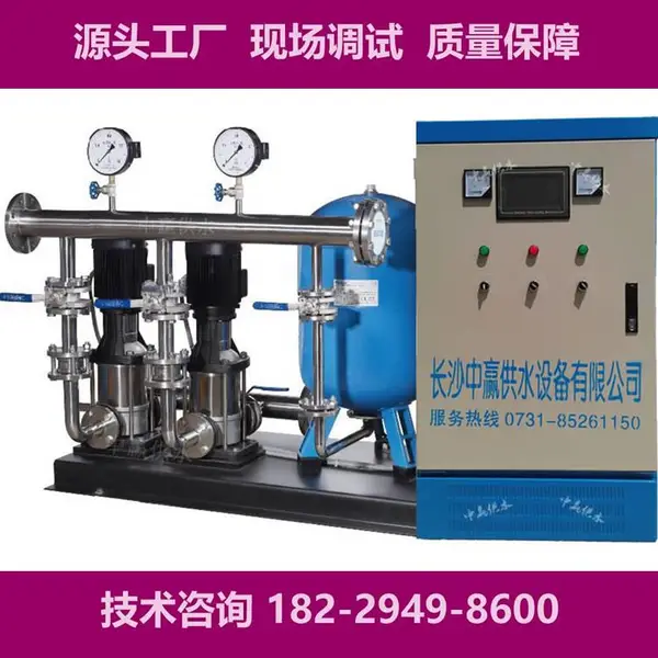 桐城无负压供水设备家用变频泵管网恒压补水装置