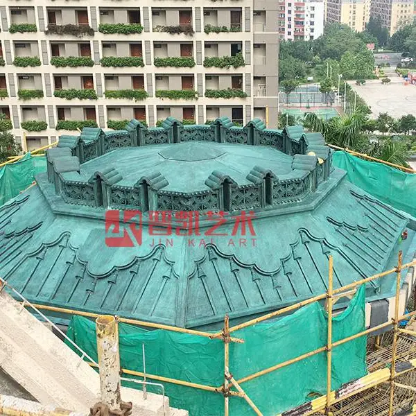 建筑金属装饰品,铜器铸造 新颖建筑材料 纯手工打造铜材 个性定制