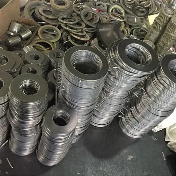 碳钢金属法兰垫片 金属缠绕垫 石墨密封高温密封垫15-DN200