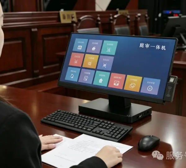 国产庭审一体机(兆芯、飞腾)+(麒麟、统信)操作系统, 助力互联网法院 云上法庭建设,示证质证一键同步