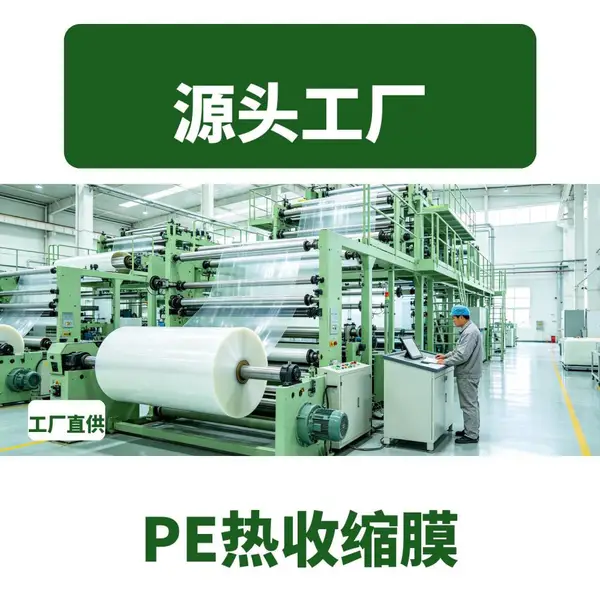 中塑长荣PE膜 啤酒整包适用PE热缩膜实力厂家低温收缩结实耐用