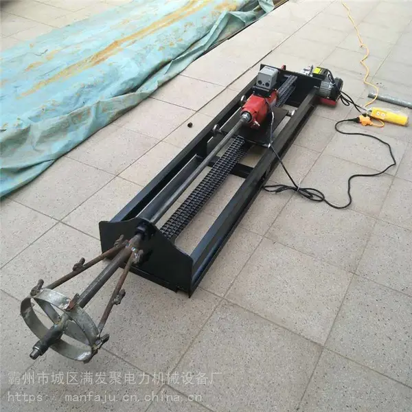 小型过路打眼设备 过马路打孔水钻机 小型过路钻孔机器 满发聚